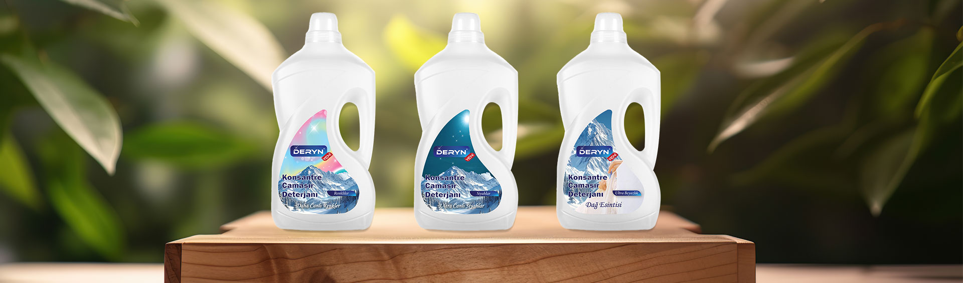 Deryn Çamaşır Deterjanları - Güçlü Temizlik ve Canlılık