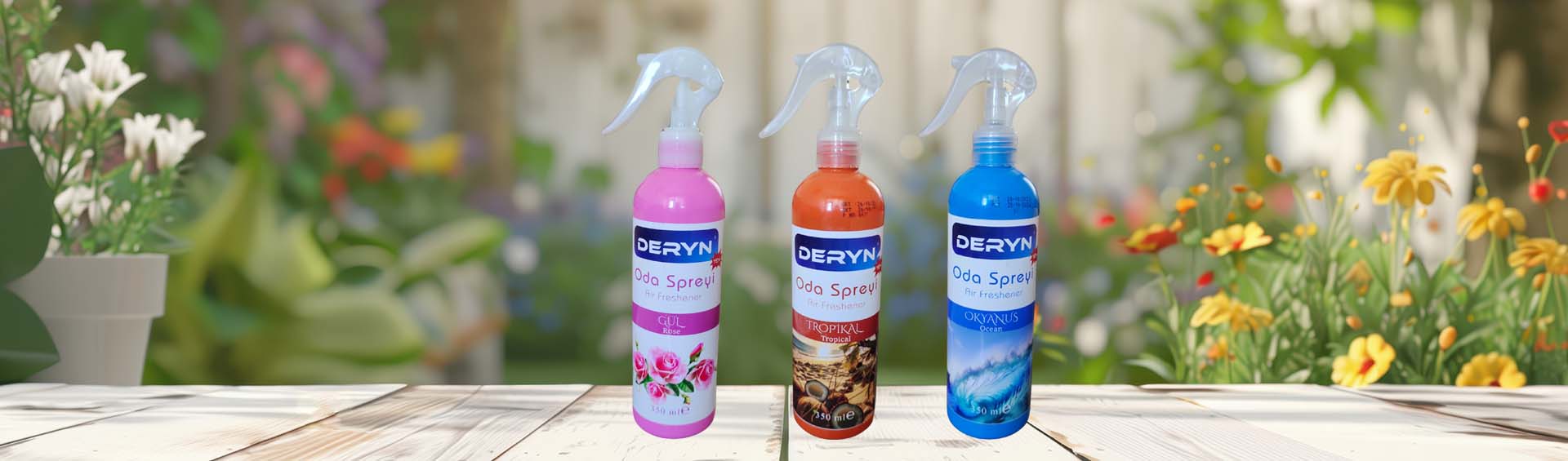 Deryn Oda Spreyleri - Hoş Kokulu ve Ferahlatıcı Ortamlar