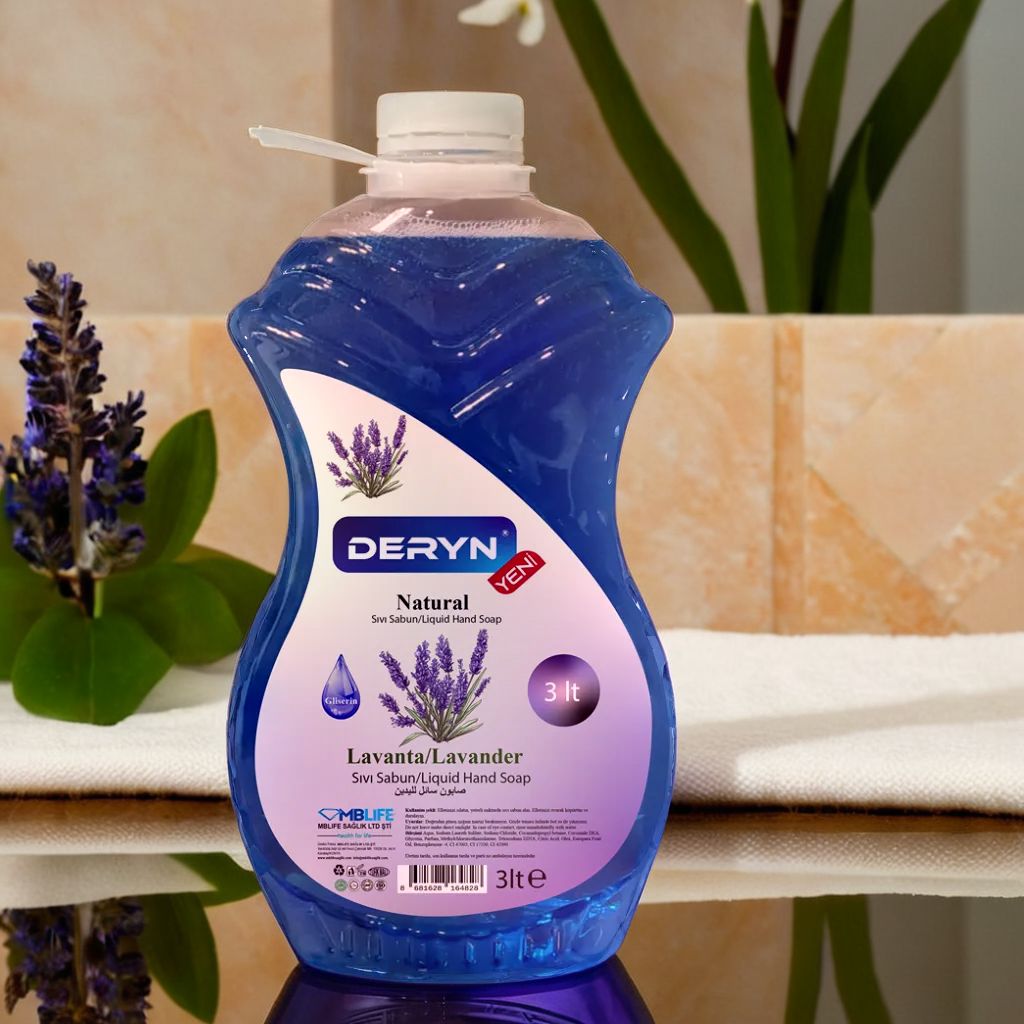 Deryn lavanta kokulu sıvı sabun - Rahatlatıcı ve huzur verici koku